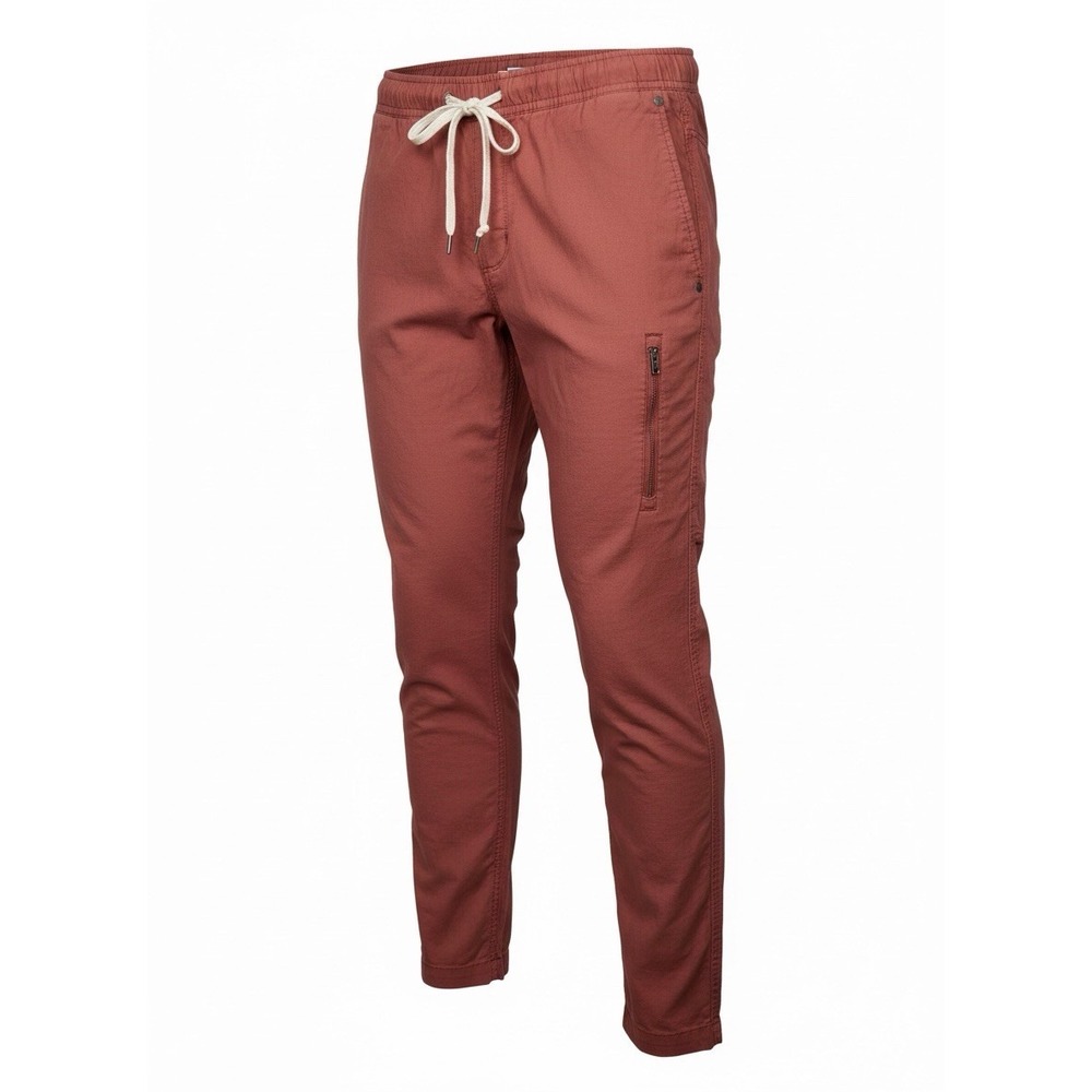 Vuori Womens Medium Ripstop Pant Copper Drawstring Stretch Organic Cotton NWOT